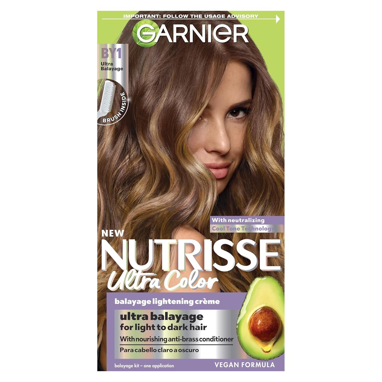 Garnier Nutrisse Ultra Color Tinte Cabello BY1 Remolino Hielo 1 Cuenta