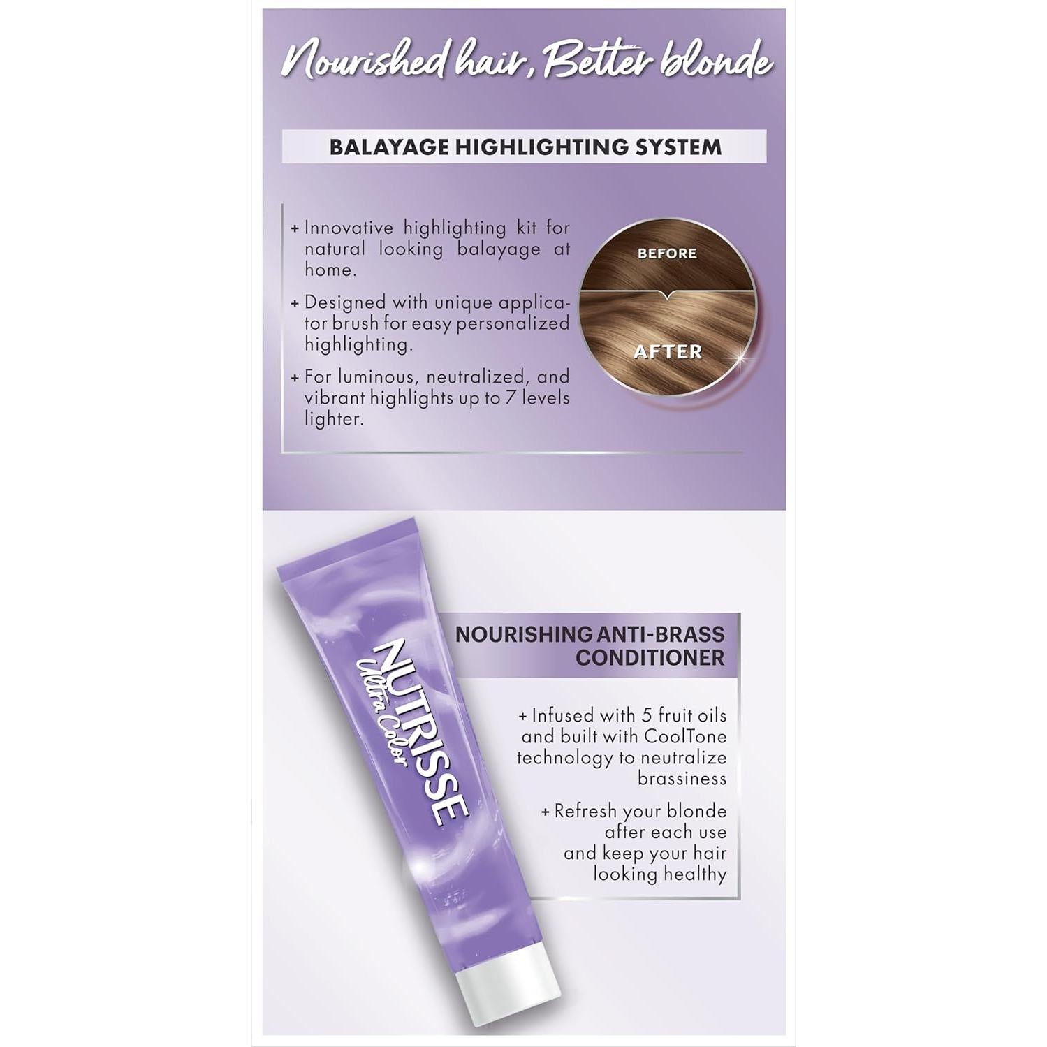 Garnier Nutrisse Ultra Color Tinte Cabello BY1 Remolino Hielo 1 Cuenta