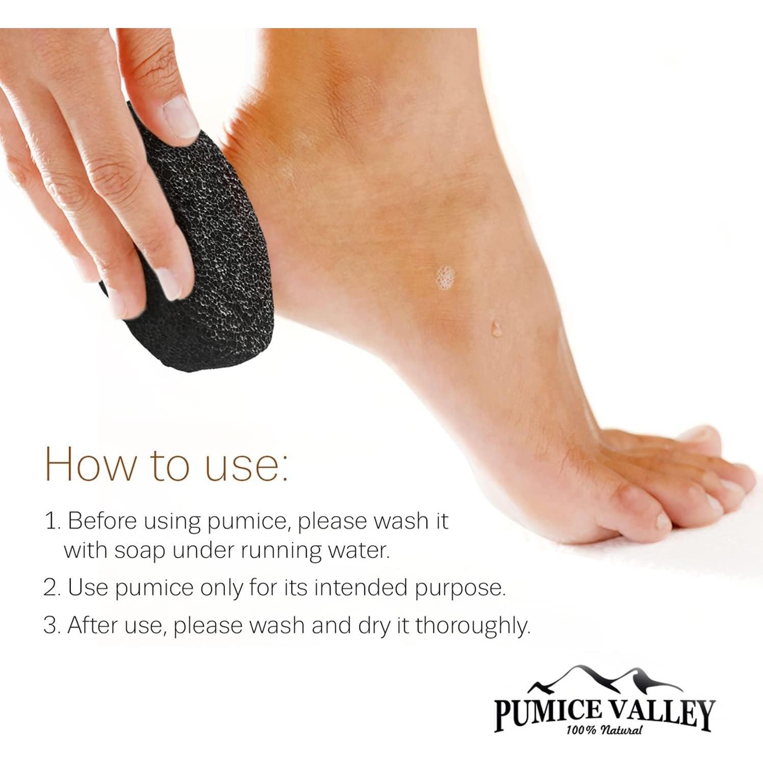 Piedra Pómez Natural Pumice Valley - Removedor de Callos 9x6cm