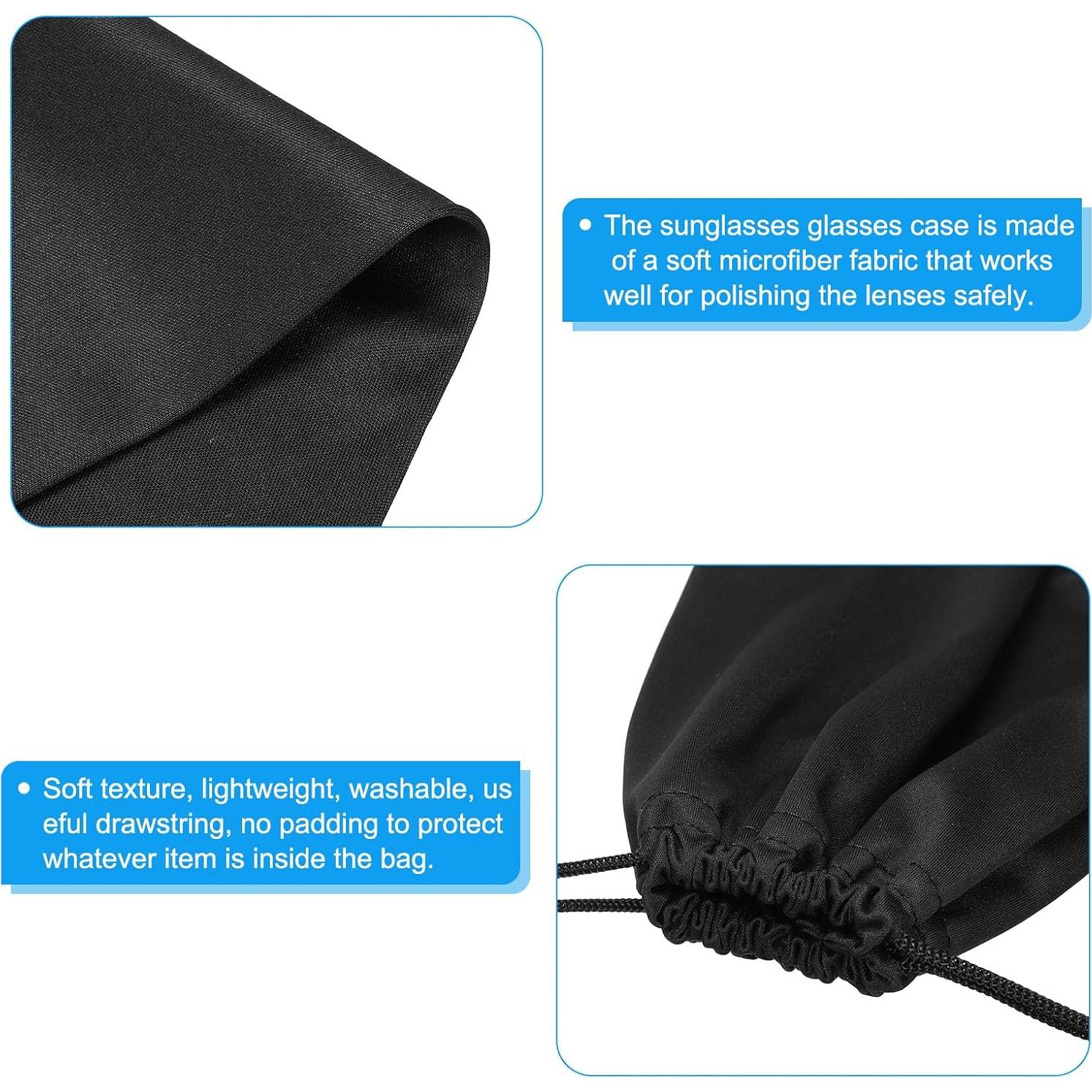 Bolsa para Gafas de Esquí PATIKIL - Funda Microfibra 24x14cm