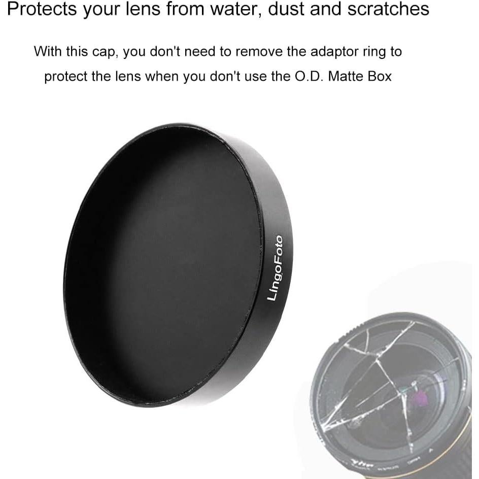 Tapa de Metal para Anillo Adaptador O.D. Matte Box 80mm 85mm 95mm