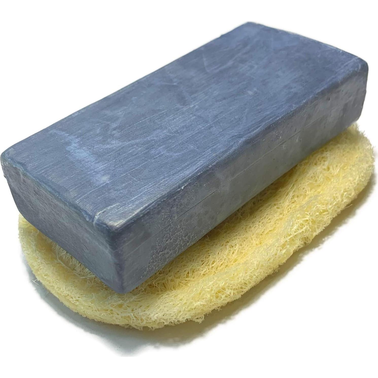 6 Tapetes de Jabón de Lufa Natural Mr.Cui'shop 8x12.5cm