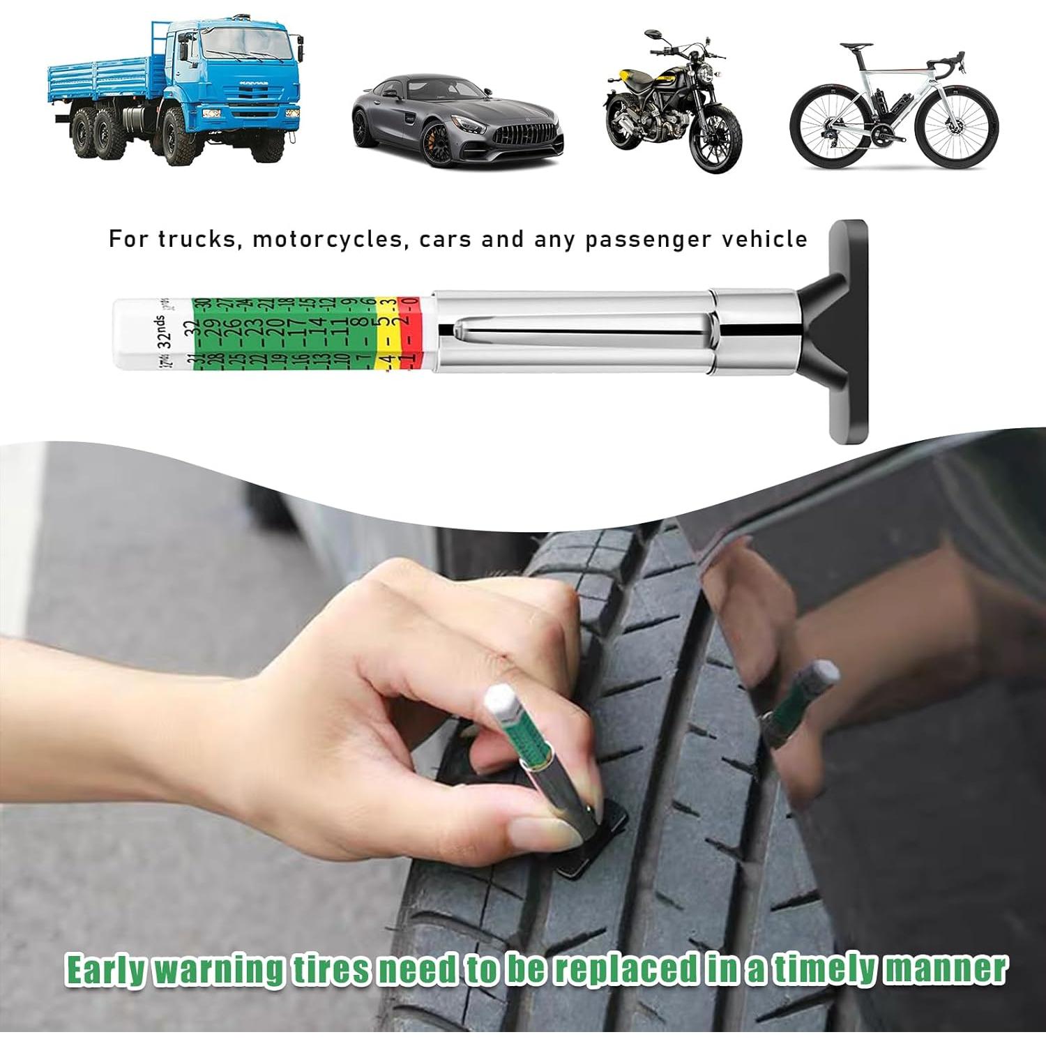 Medidor de Profundidad de Banda de Rodadura Augeny - 1 PC