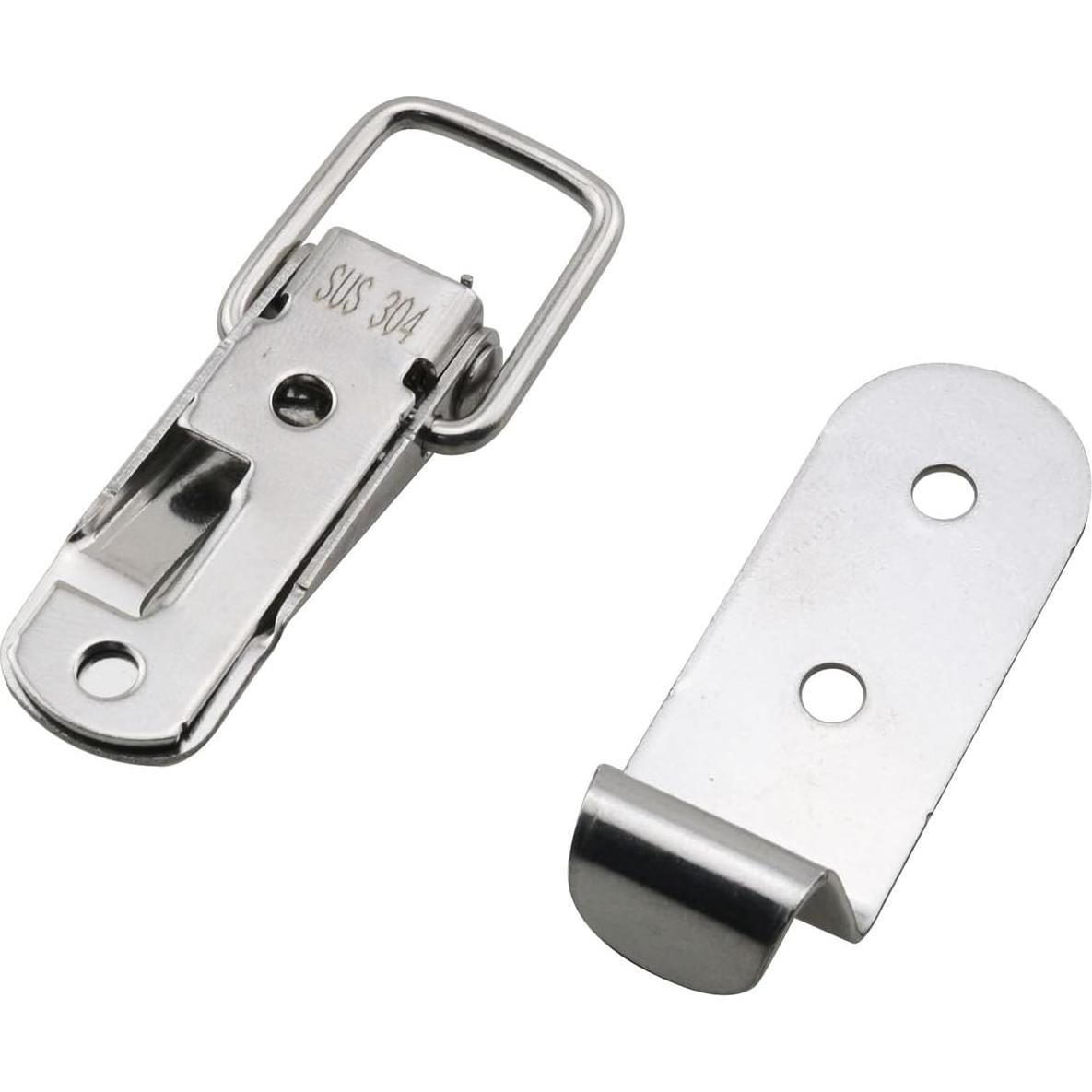 Cierres de Gancho de Boca de Pato TAODAN 2 Pcs Acero Inoxidable 58mm