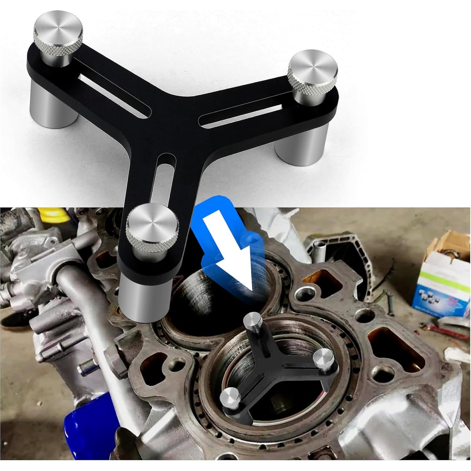 Herramienta de Cuadrado de Anillos de Pistón Julaiwy 2-12 cm