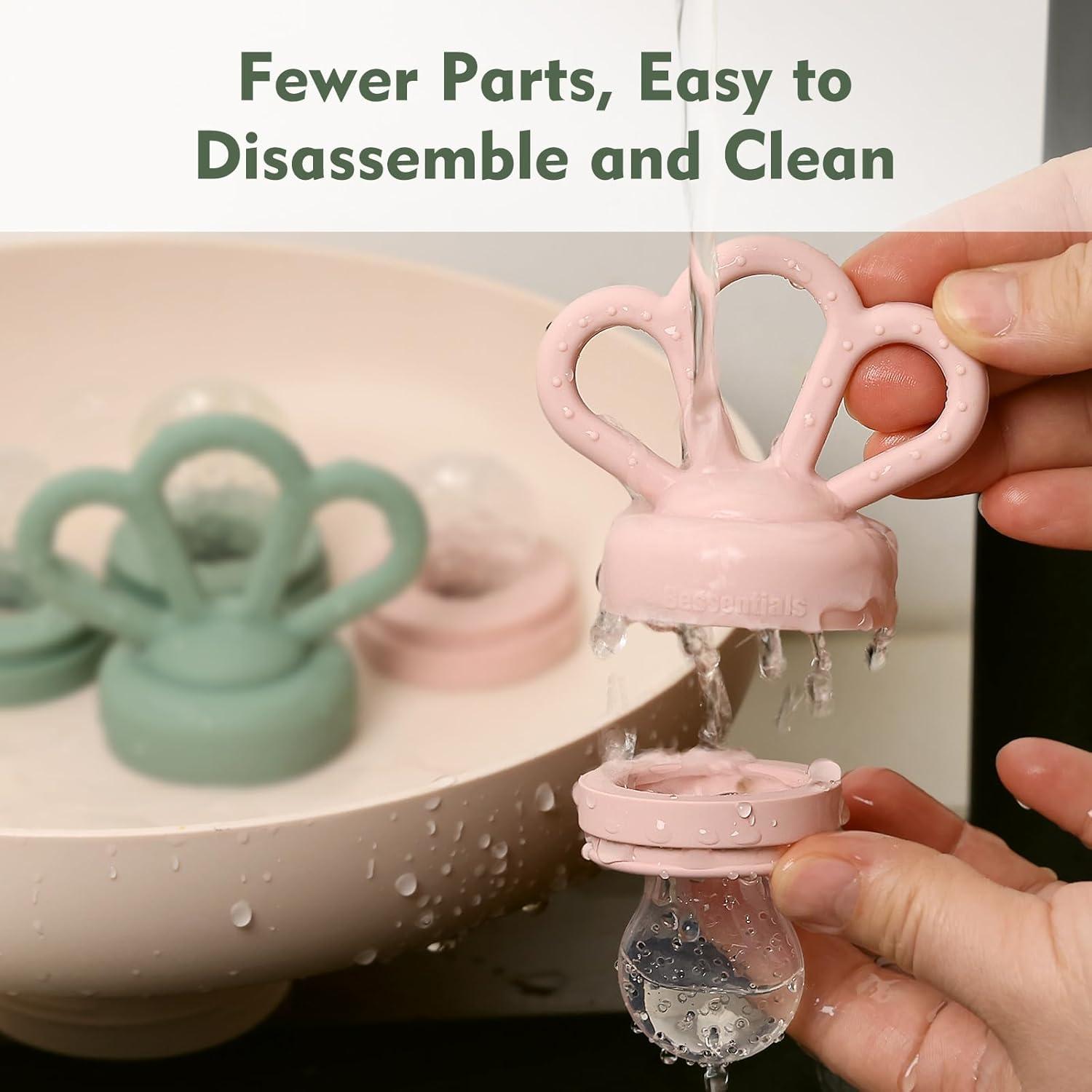 Alimentador de Frutas para Bebés Bessentials - Silicona Libre de BPA