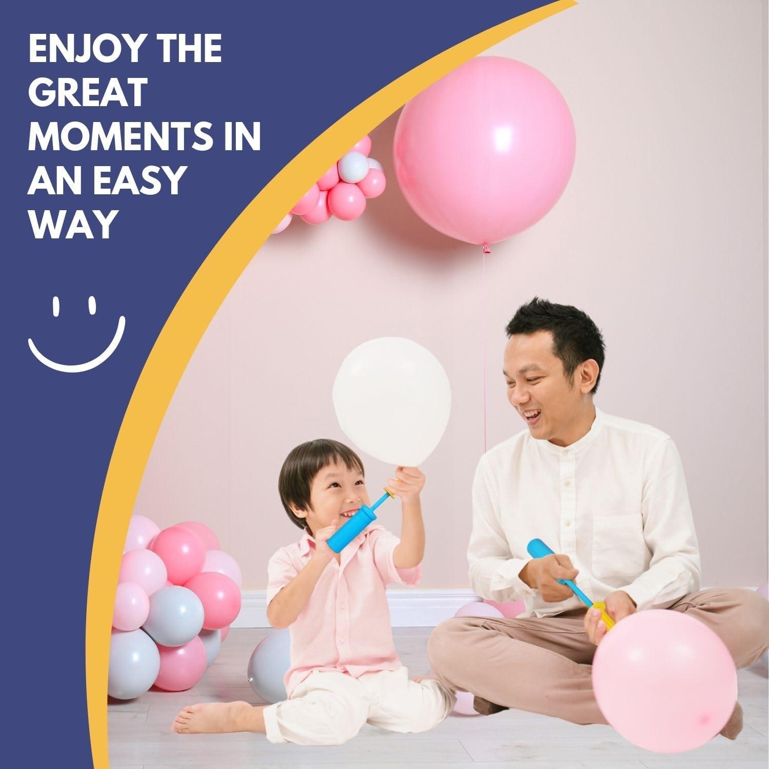 Bomba de Globo Manual Miliocry - Inflador Dual Bidireccional