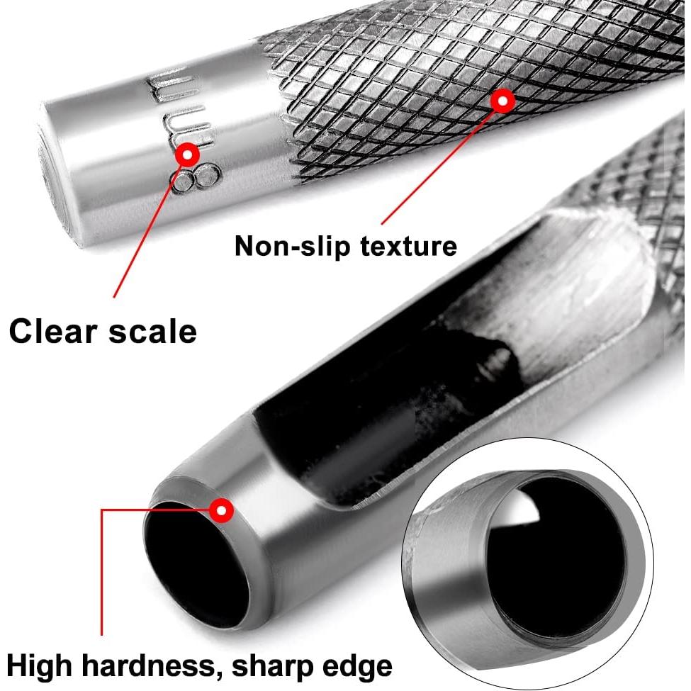 Cortador de Agujeros Utoolmart 17mm de Acero al Carbono