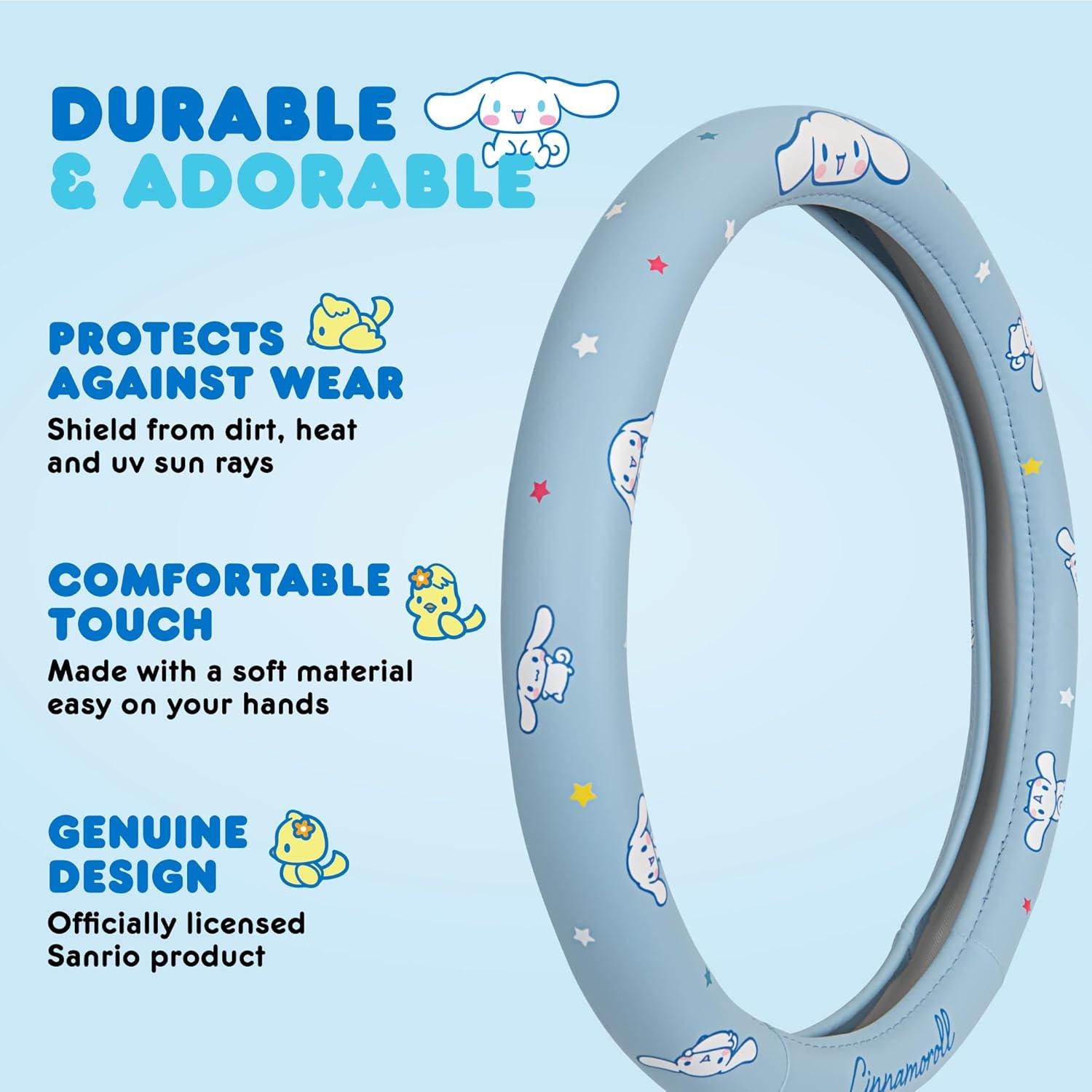 Cubierta de Volante Cinnamoroll Azul Carbella Ajuste Universal