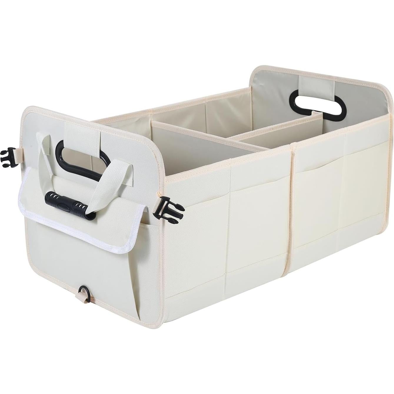 Organizador de Maletero Plegable Zhiyanz 72L Beige Impermeable