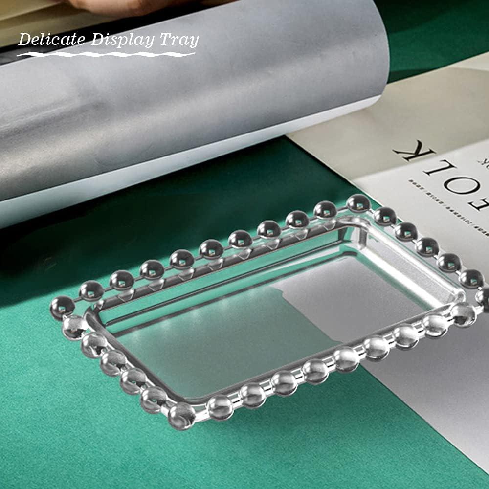 Molde de Bandeja Rectangular Wehous con Bordes de Perlas - Silicona