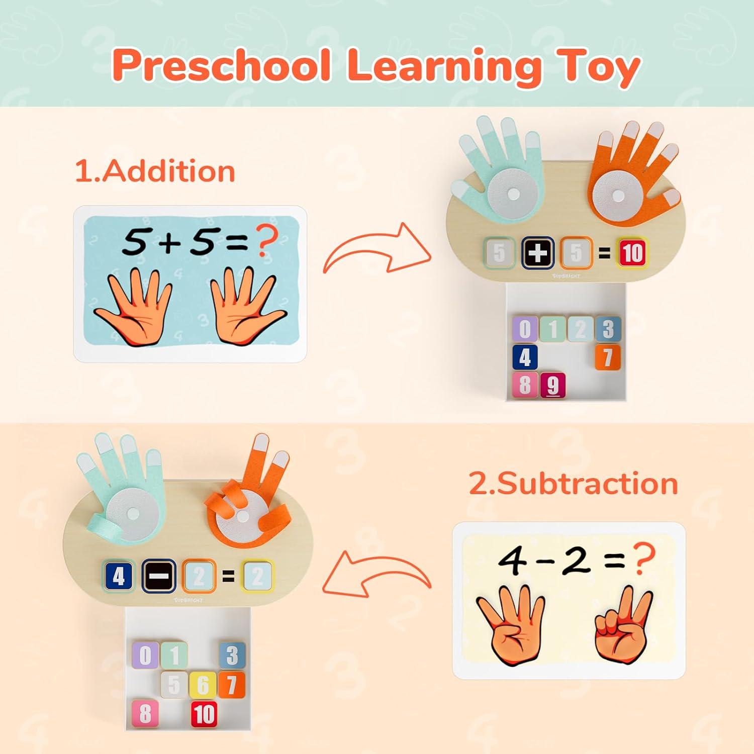 Juguete Educativo de Matemáticas TOP BRIGHT para Niños 3+