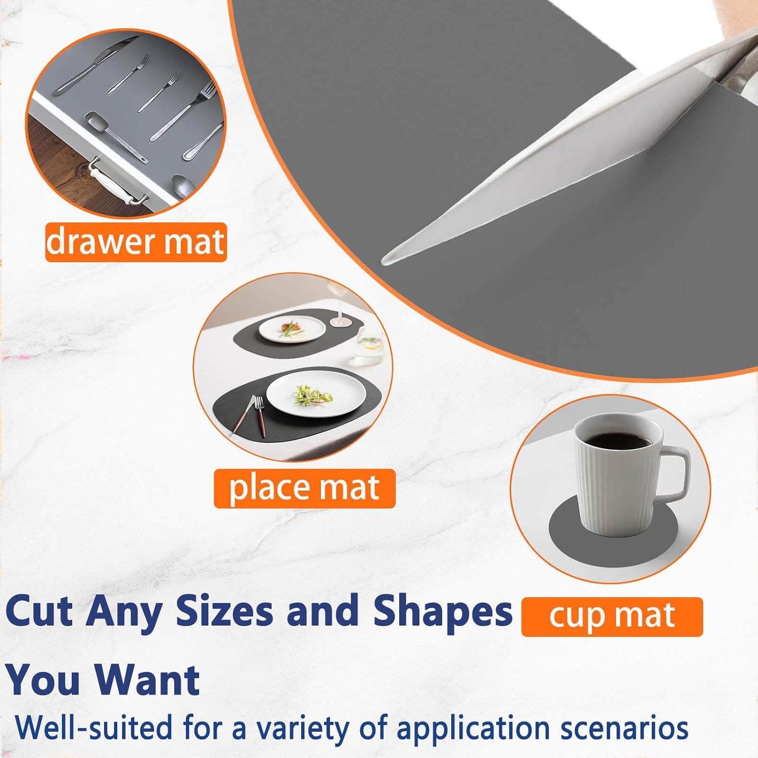 Mantel de Silicona Ultibe 200x40cm Gris Oscuro Resistente al Calor