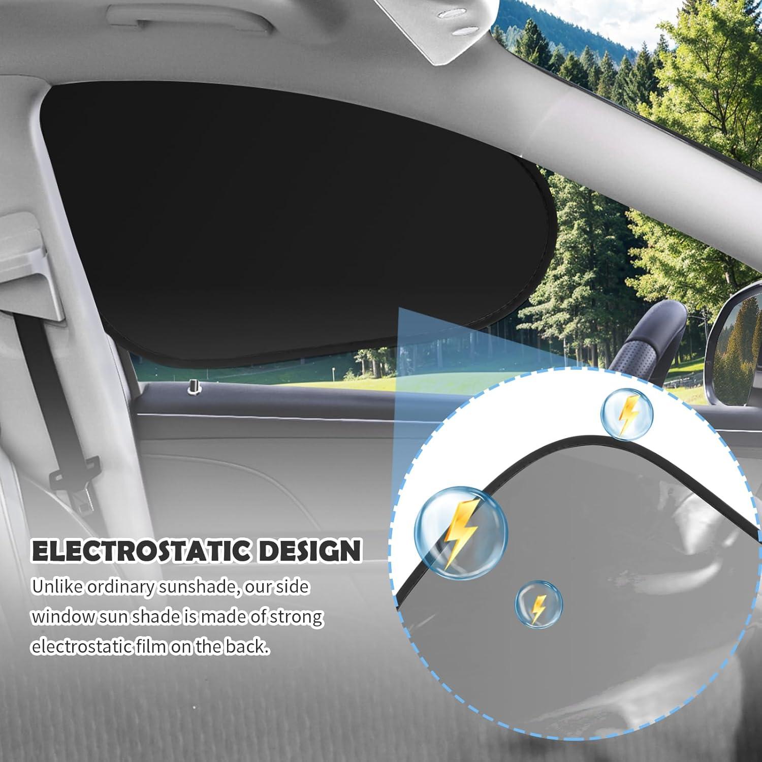 Sombrillas para Ventanas de Coche Figpade 48x35cm 2PCS