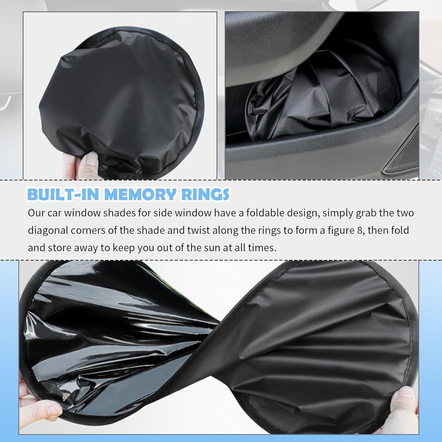 Sombrillas para Ventanas de Coche Figpade 48x35cm 2PCS