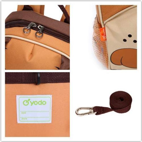 Mochila Aislada para Niños Yodo con Arnés de Seguridad 21.6x11.4cm