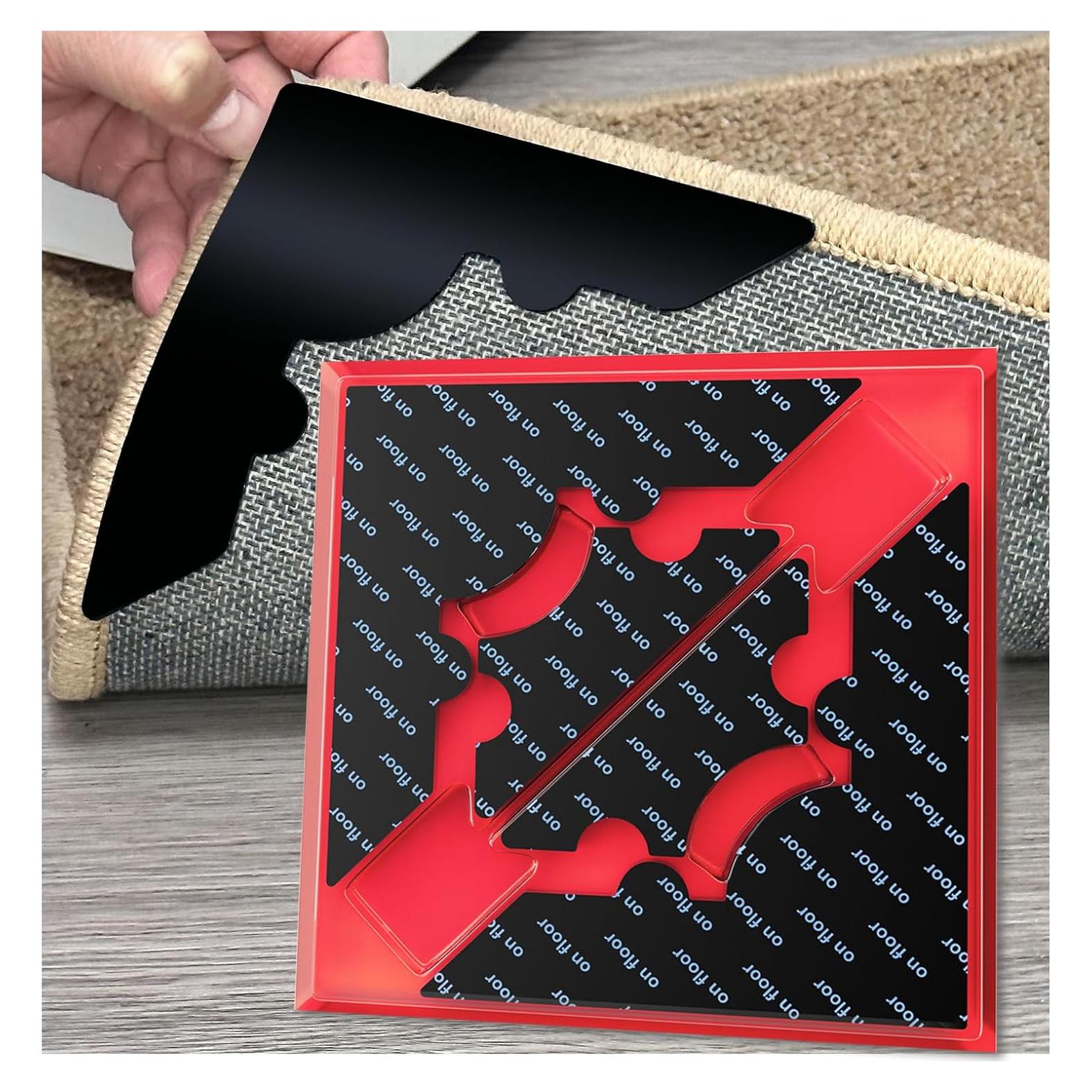 Agarradores Antideslizantes Tikfoam para Alfombras - 8 Pcs