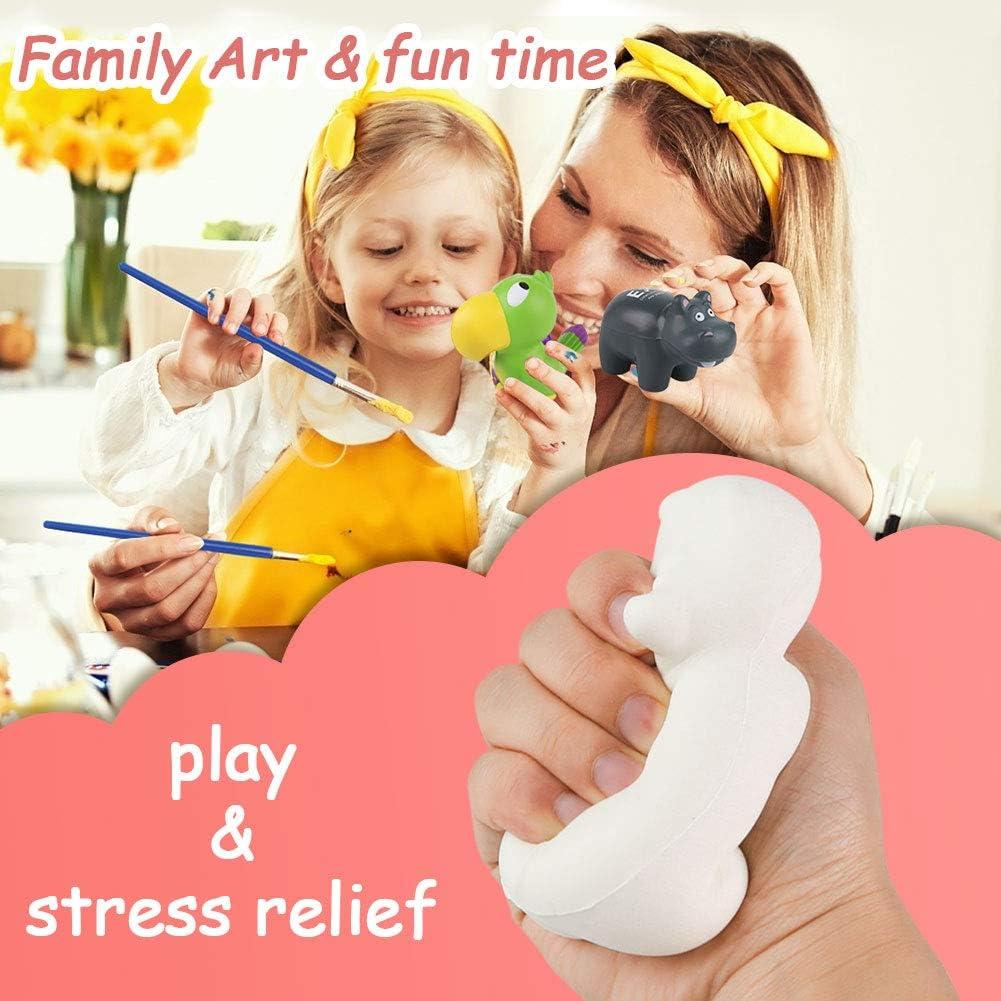 Kit de Pintura LovesTown Squishies Animales 6 Piezas DIY