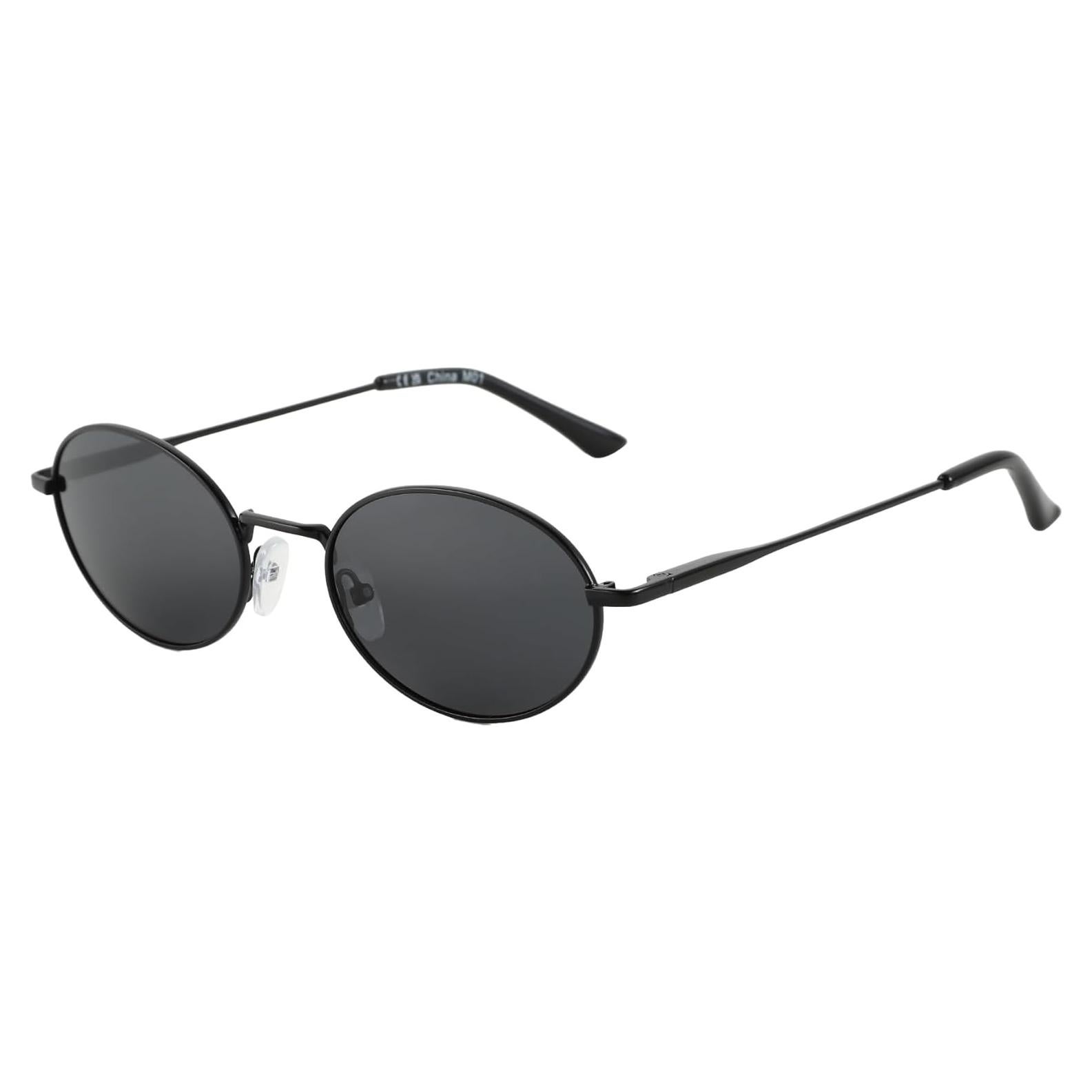 Gafas de sol retro ovaladas ZENOTTIC UV400 polarizadas unisex