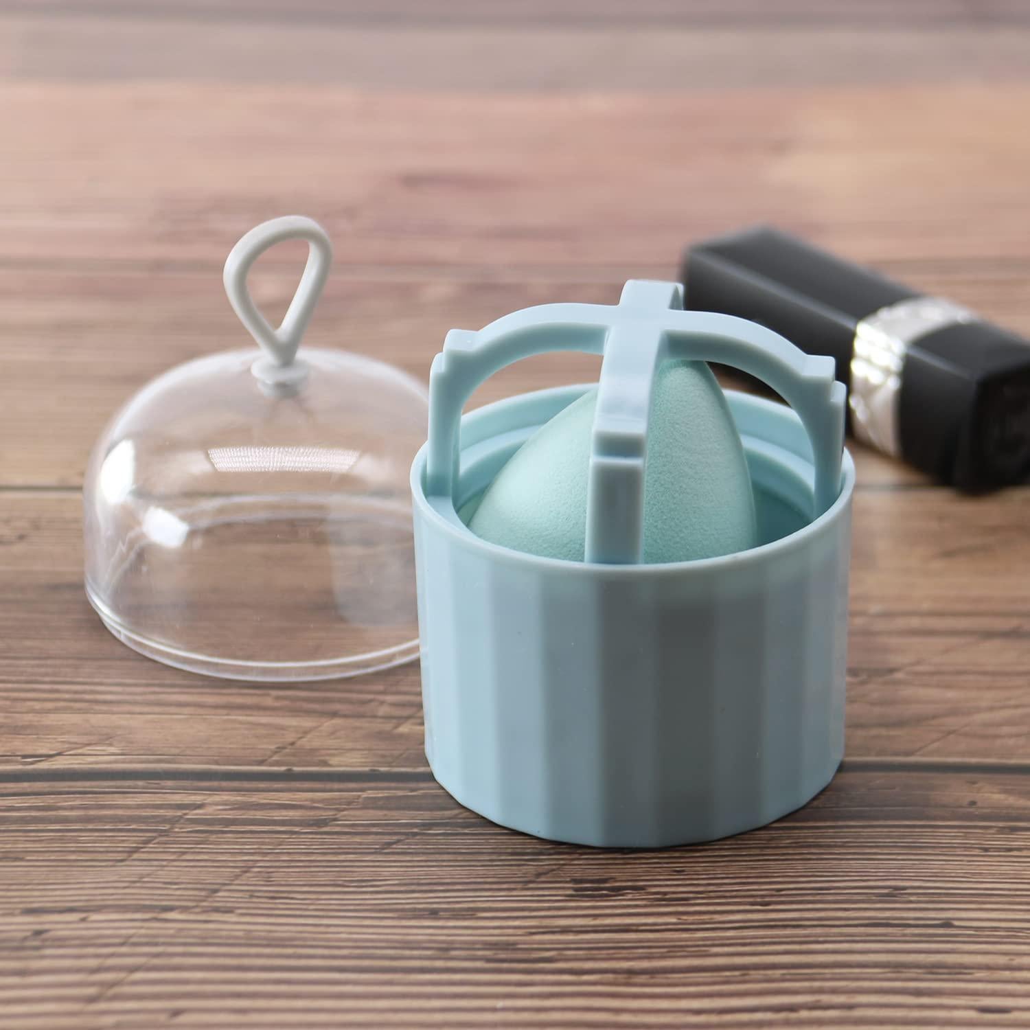 Soporte para Esponja de Maquillaje Harvest Estuche de Viaje Azul