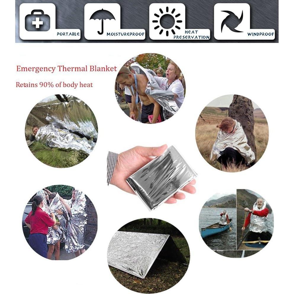 Kit de Supervivencia XUANLAN 13 en 1 con Pulsera y Encendedor