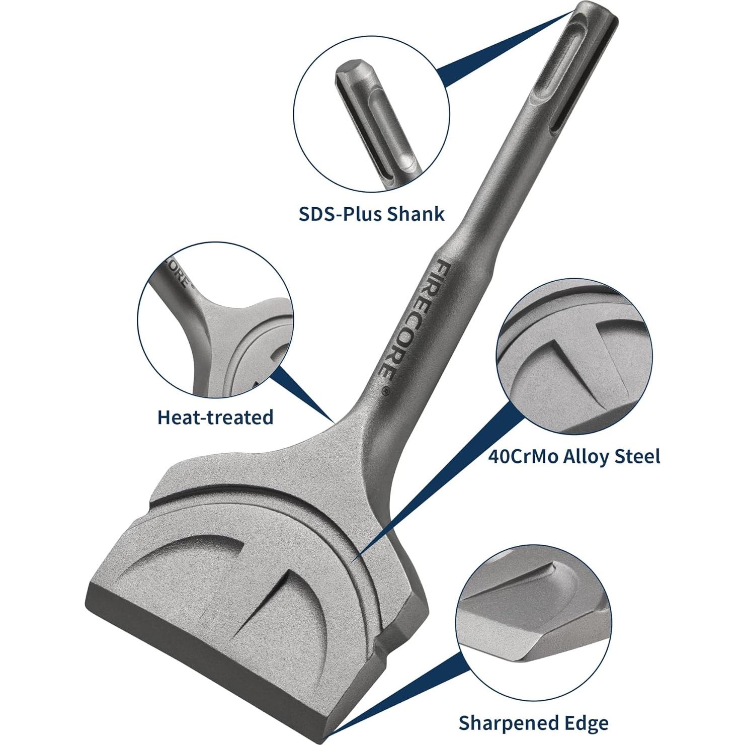 Cincel SDS Plus Firecore 7.62x16.51 cm para Azulejos