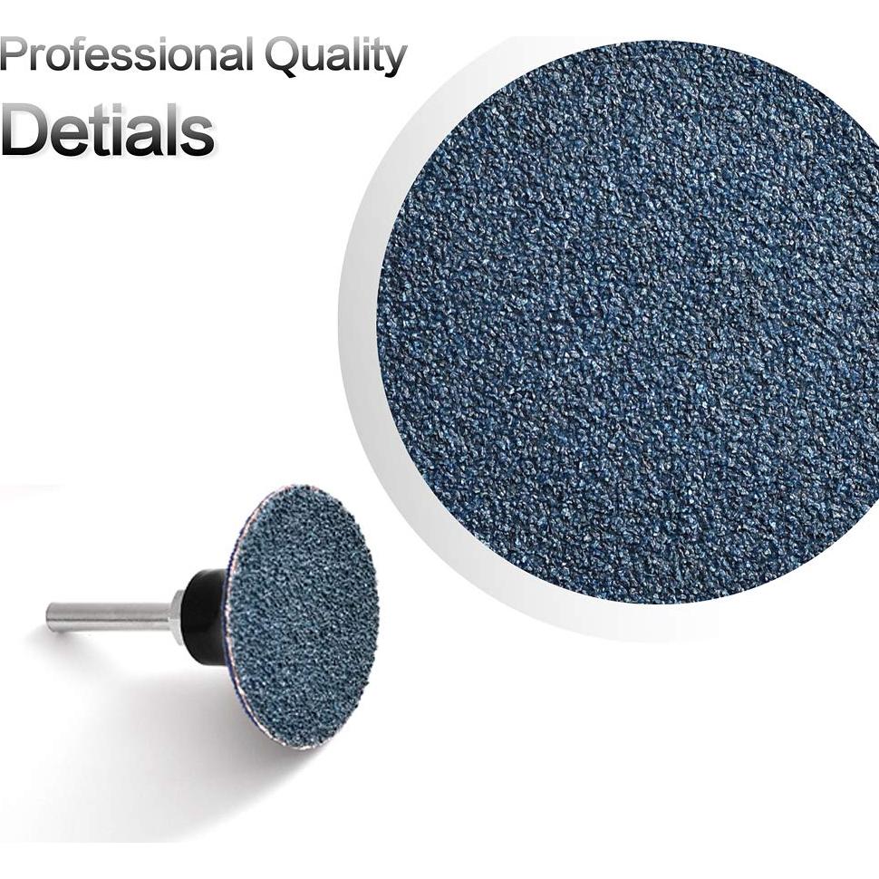 Discos de Lijado de 2 Pulgadas Zirconia Tshya 50 Pcs 36 Grano