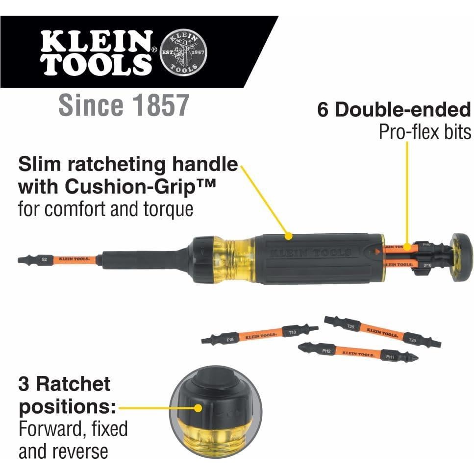 Juego de destornilladores aislados Klein Tools 1000V 2 en 1