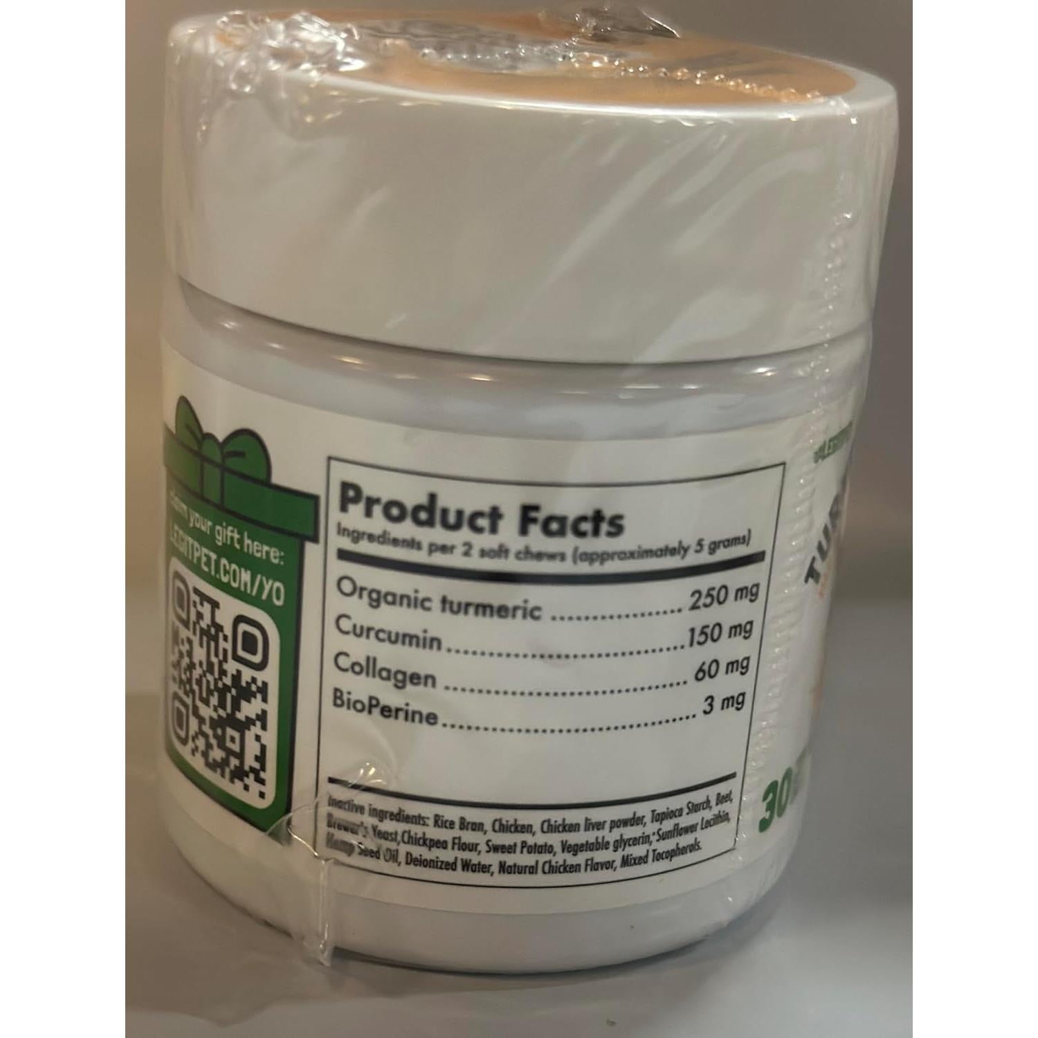 Suplemento de Cúrcuma LEGITPET para Perros - 30 Masticables