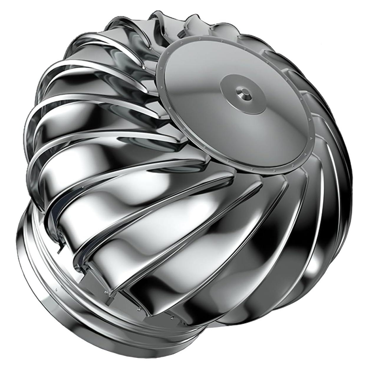 Turbina de Viento de Acero Inoxidable 110mm DUYULIANG