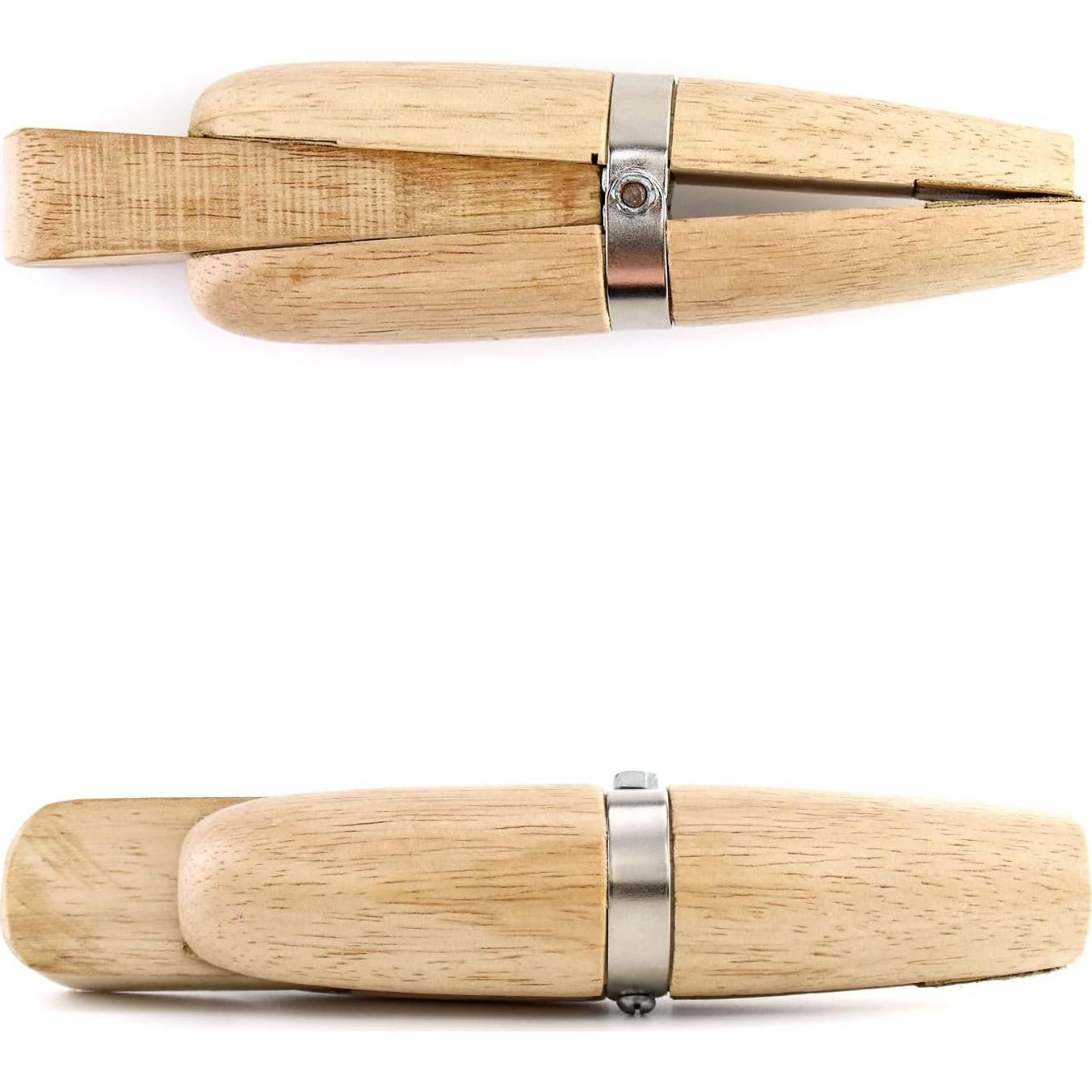 Abrazadera de Madera QWORK WD5534 para Joyería y Grabado