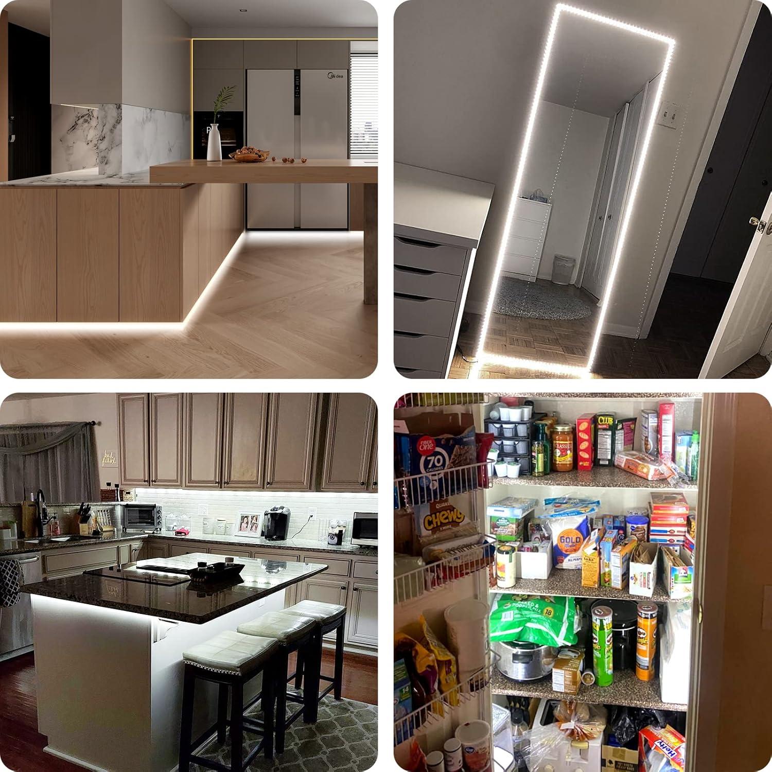 Tira de Luz LED WOBANE 5m con Sensor de Movimiento y Control Remoto