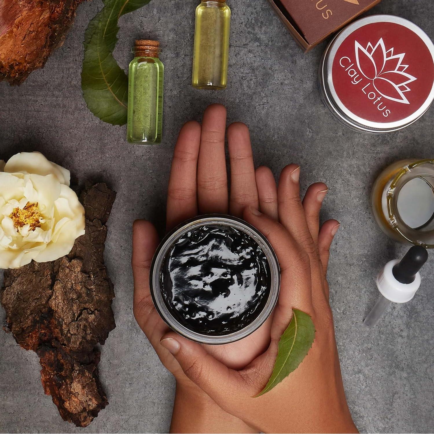 Limpiador Facial Orgánico Clay Lotus 100ml Piel Grasa Acné