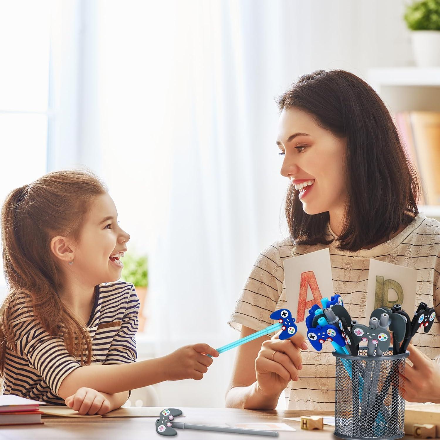 Bolígrafos de Videojuegos Tinlade - 24 Pcs, 16 cm, 3 Colores