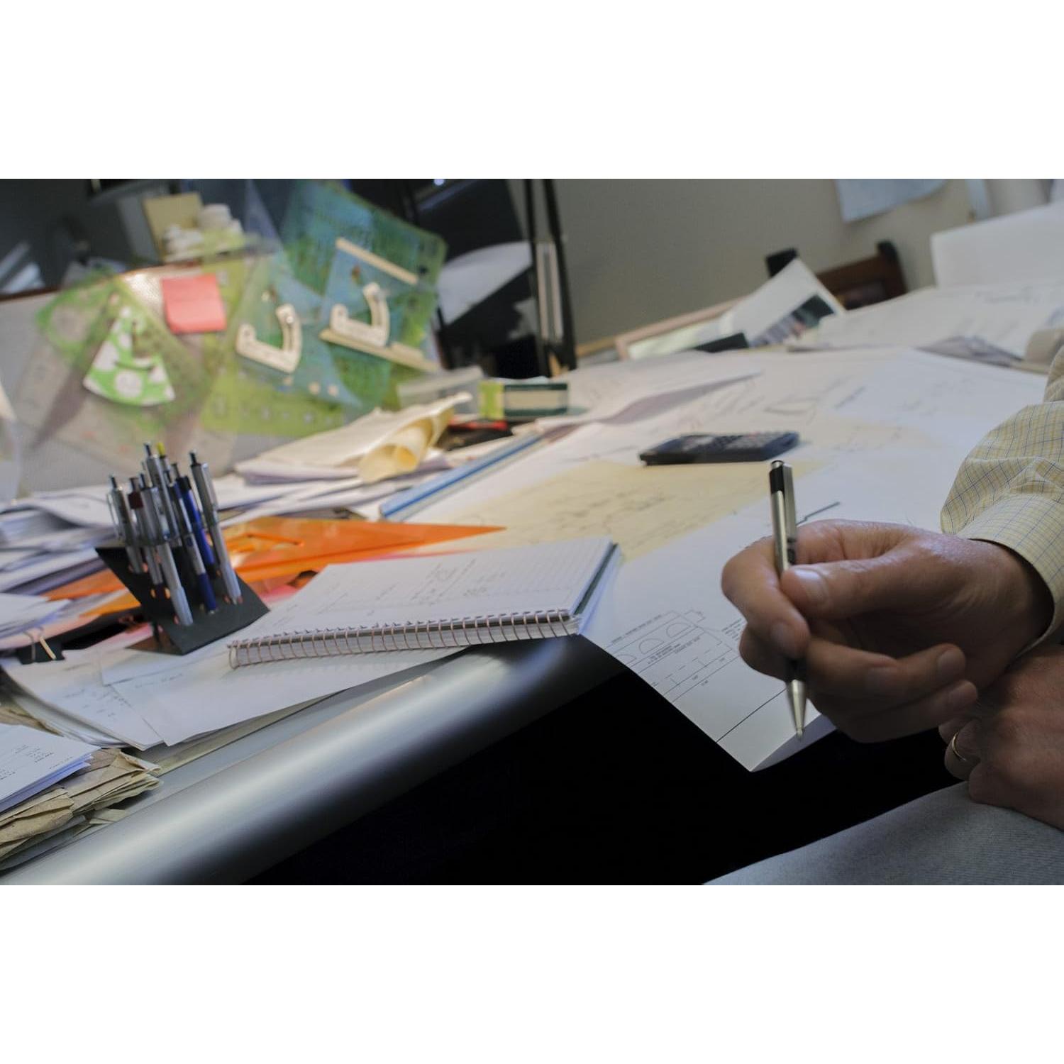 Bolígrafo retráctil Zebra Pen F-301, acero inoxidable, 0.7mm, 2 unidades