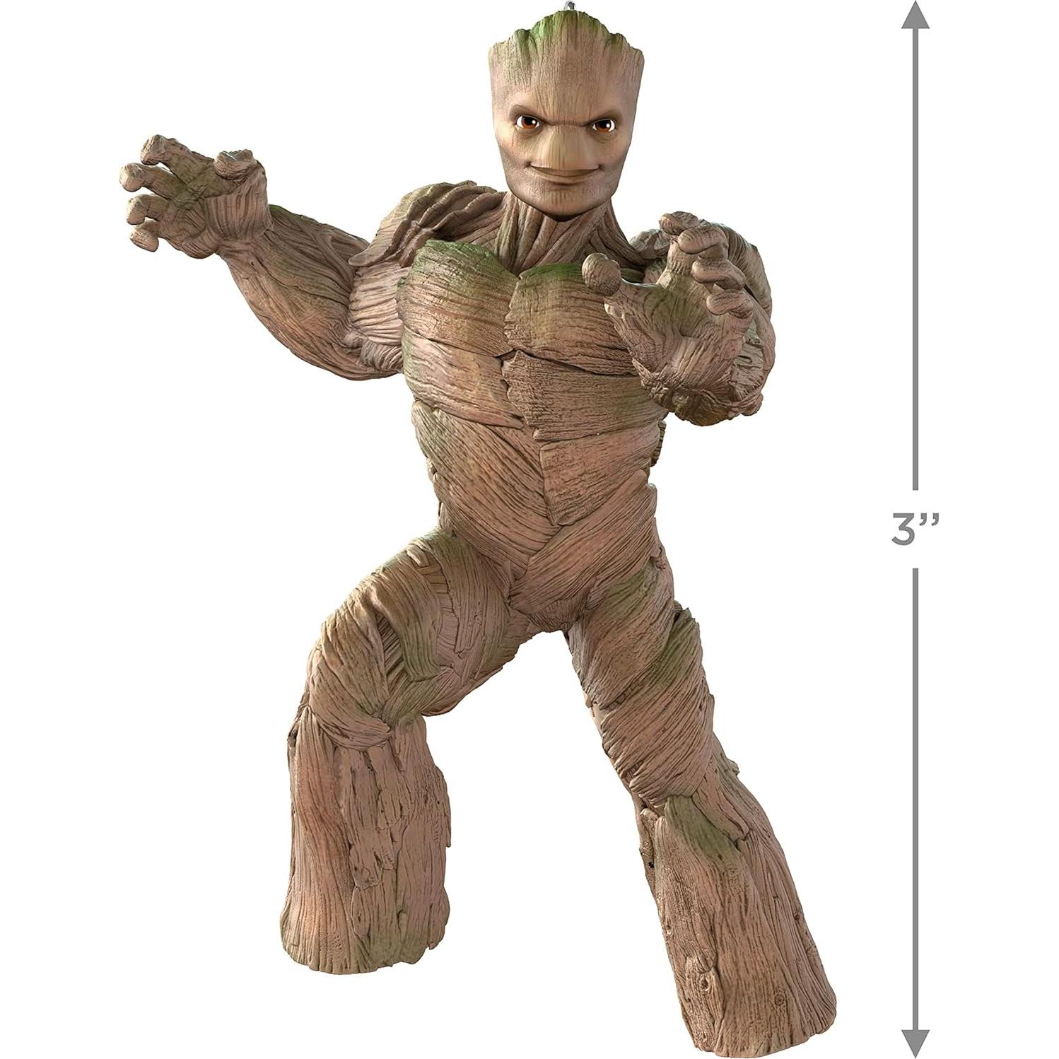 Adorno Navideño Hallmark Groot 2023 - Guardianes de la Galaxia