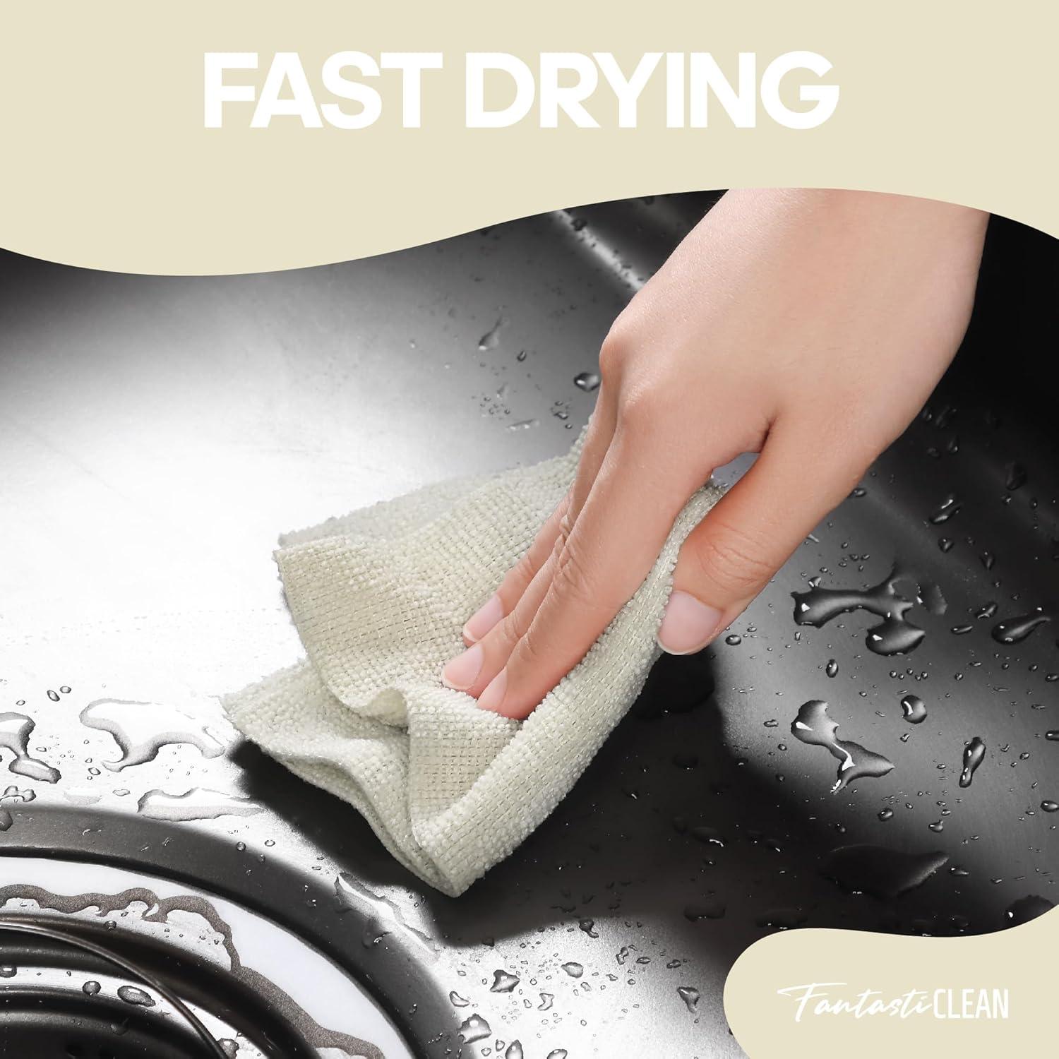 Paño de Microfibra Fantasticlean 120 Unidades 20.32x20.32cm