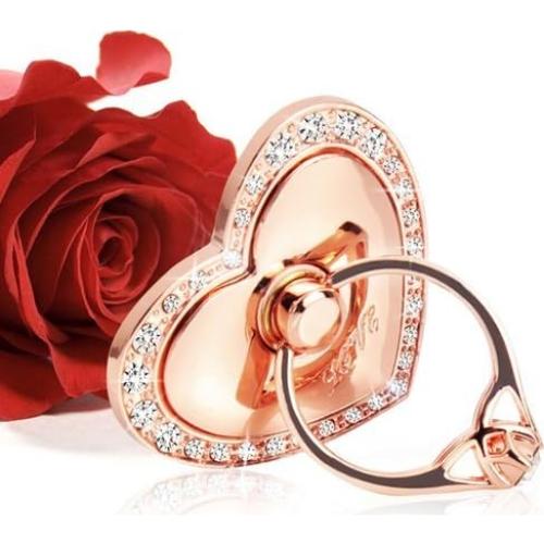 Soporte de Anillo para Teléfono TOPWOOZU Oro Rosa 360°