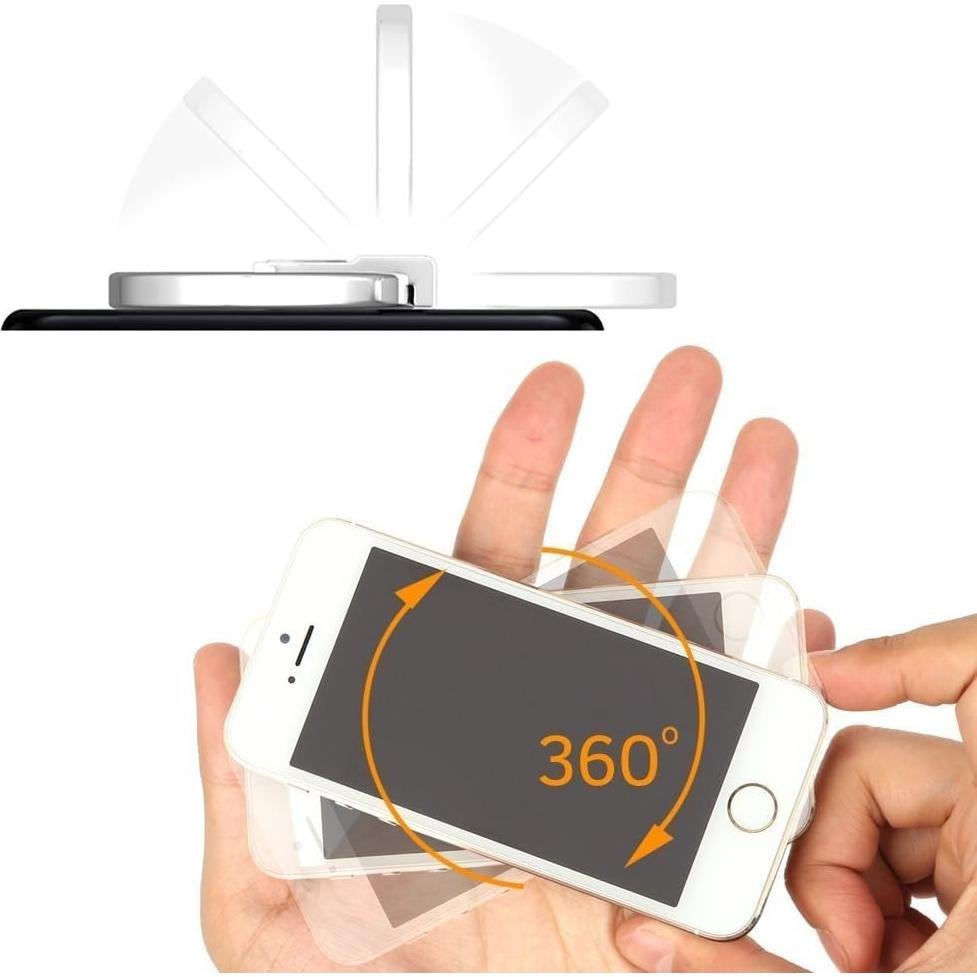 Soporte de Anillo para Teléfono TOPWOOZU Oro Rosa 360°