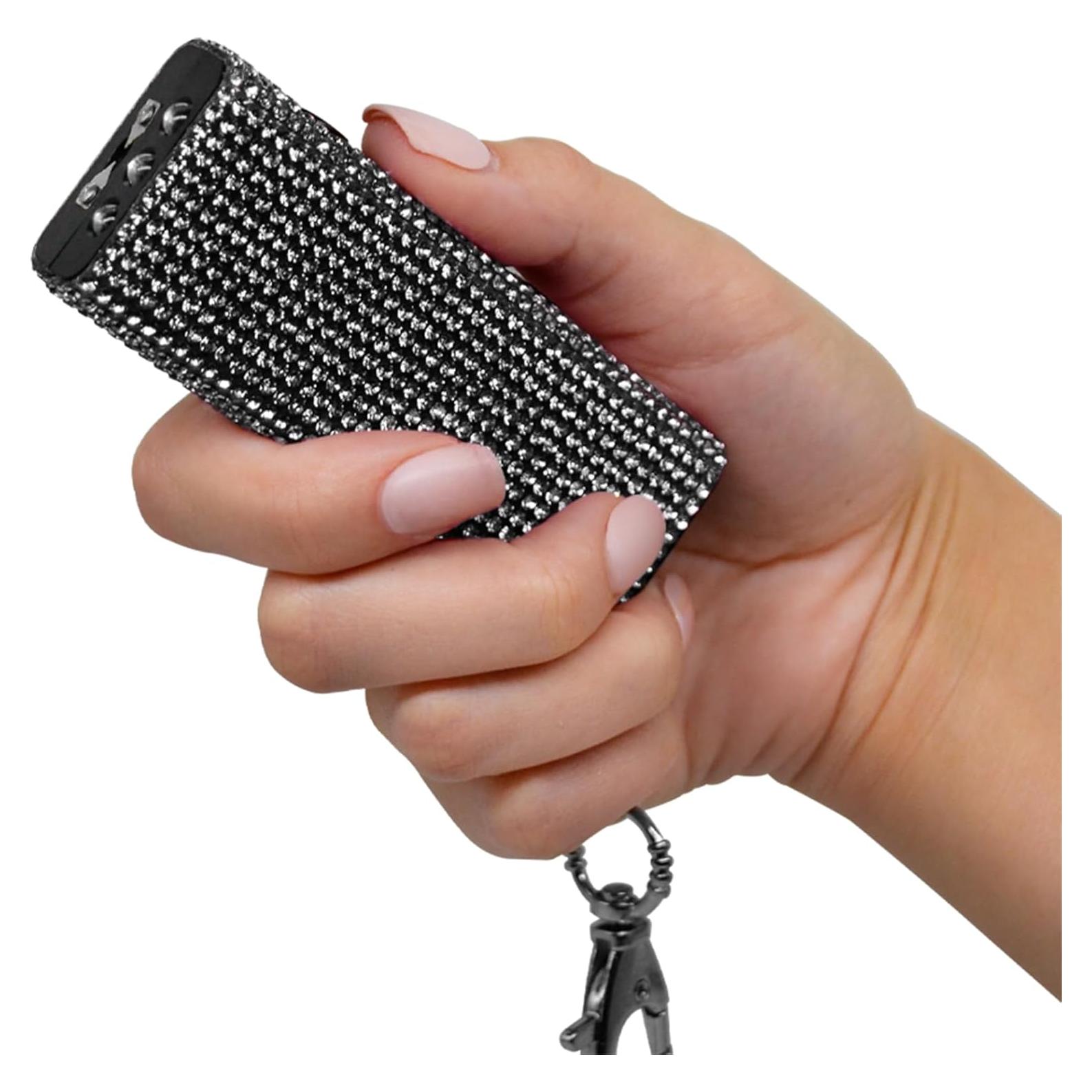 Mini Pistola de Choque Llave Guard Dog Brillante USB Recargable
