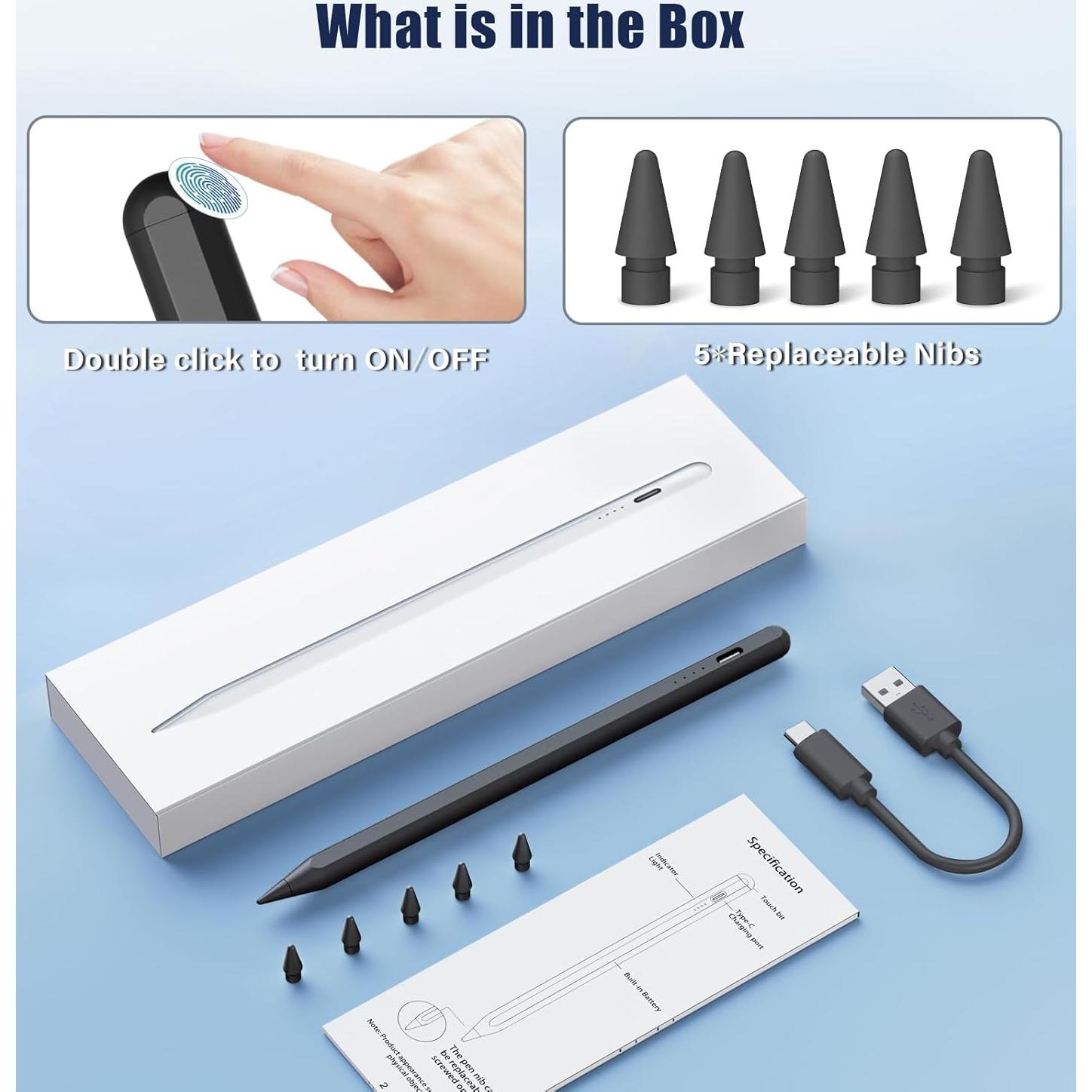 Lápiz Estilográfico Inesore para iPad 10ª Gen - Carga Rápida