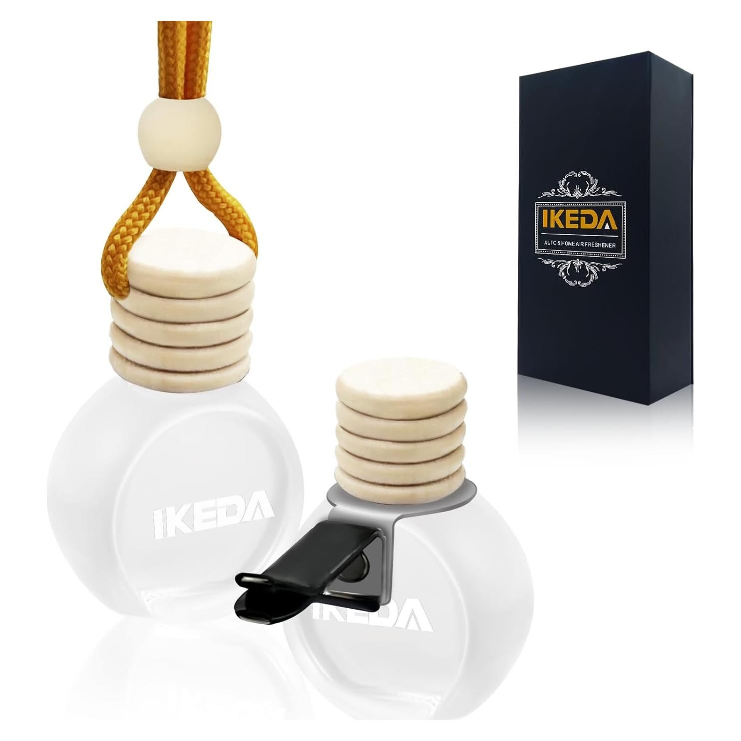 Ambientador de Auto Ikeda Coco Colgante 90g Difusor 45 Días