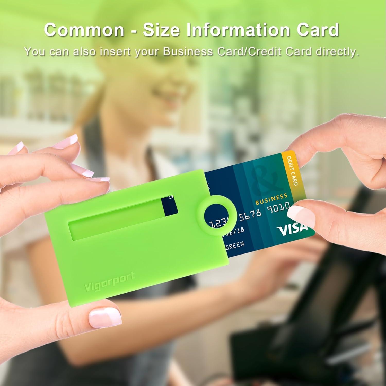 Etiquetas de Equipaje Vigorport Silicona Verde Letra Z - Paquete de 3