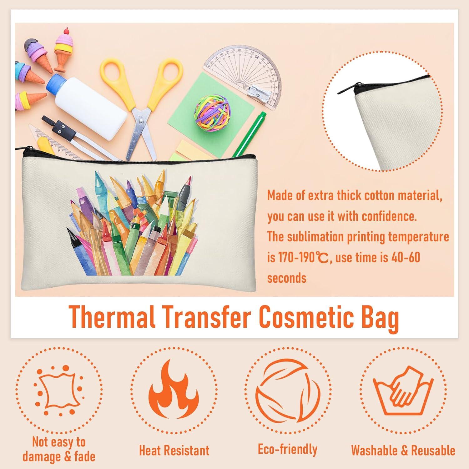 Estuche de Lápiz de Lienzo Legigo 10 Unidades 21x13 cm