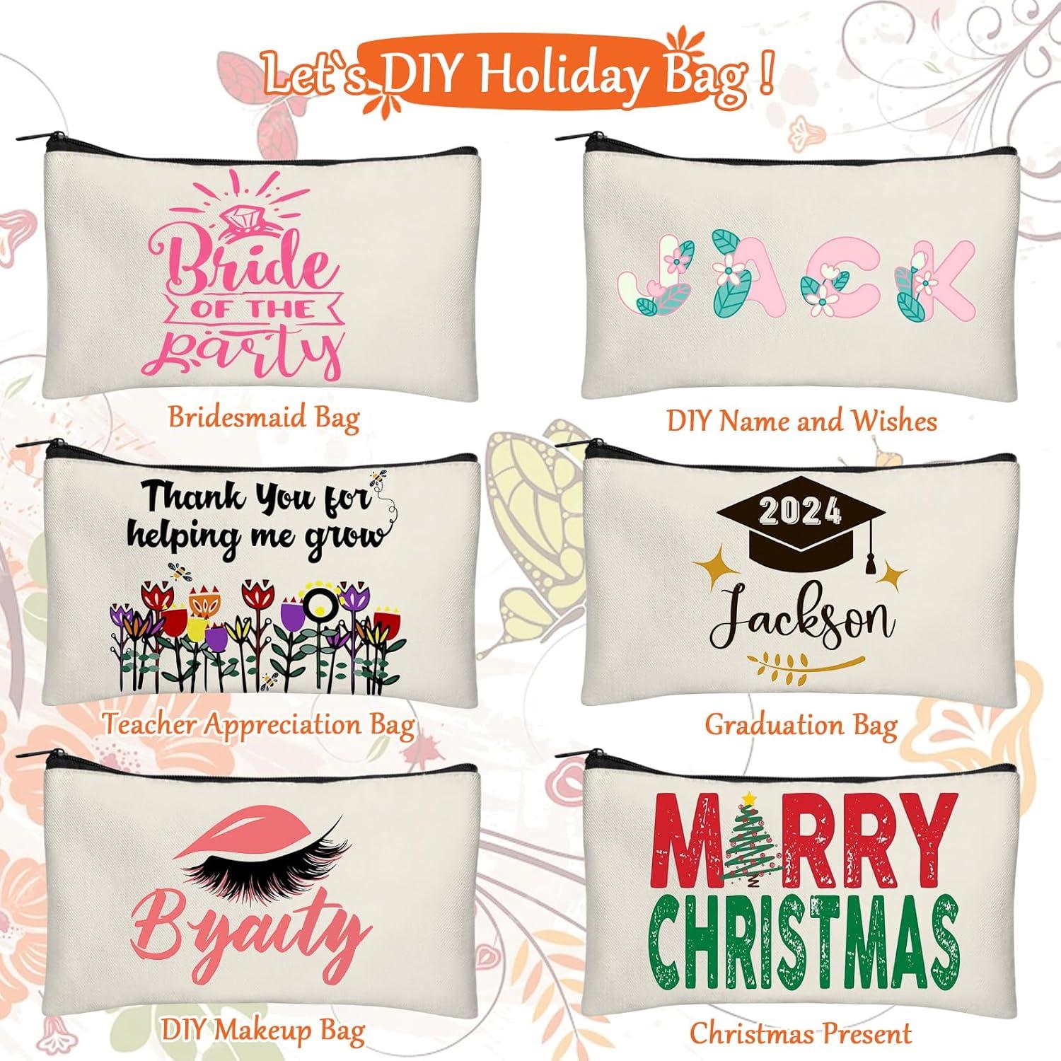 Estuche de Lápiz de Lienzo Legigo 10 Unidades 21x13 cm