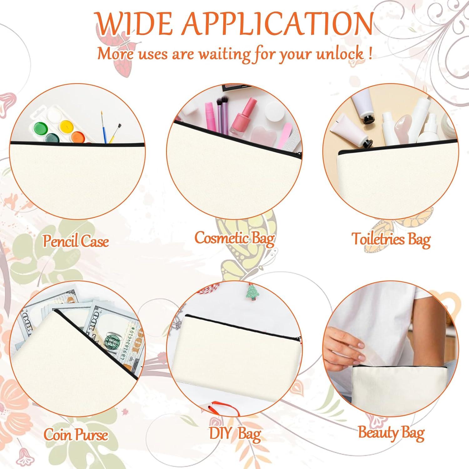 Estuche de Lápiz de Lienzo Legigo 10 Unidades 21x13 cm