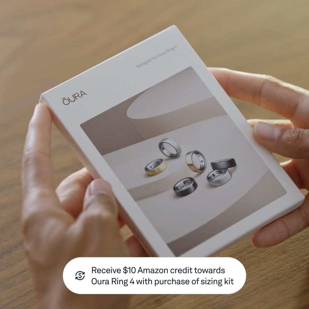 Kit de Tamaño Oura Ring 4 - Ajuste Ideal y Crédito