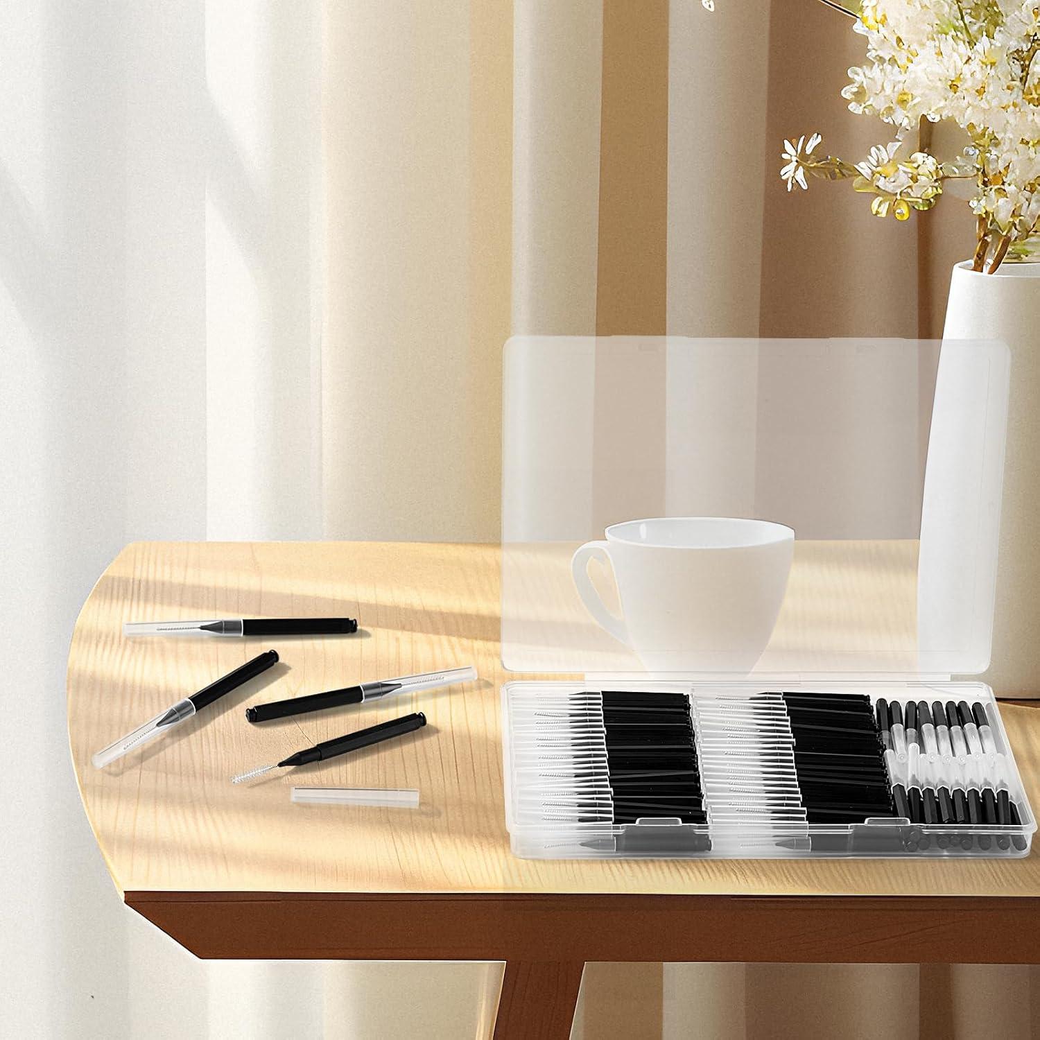 120 Cepillos Interdentales MAPVOLUT para Cuidado Oral Negro