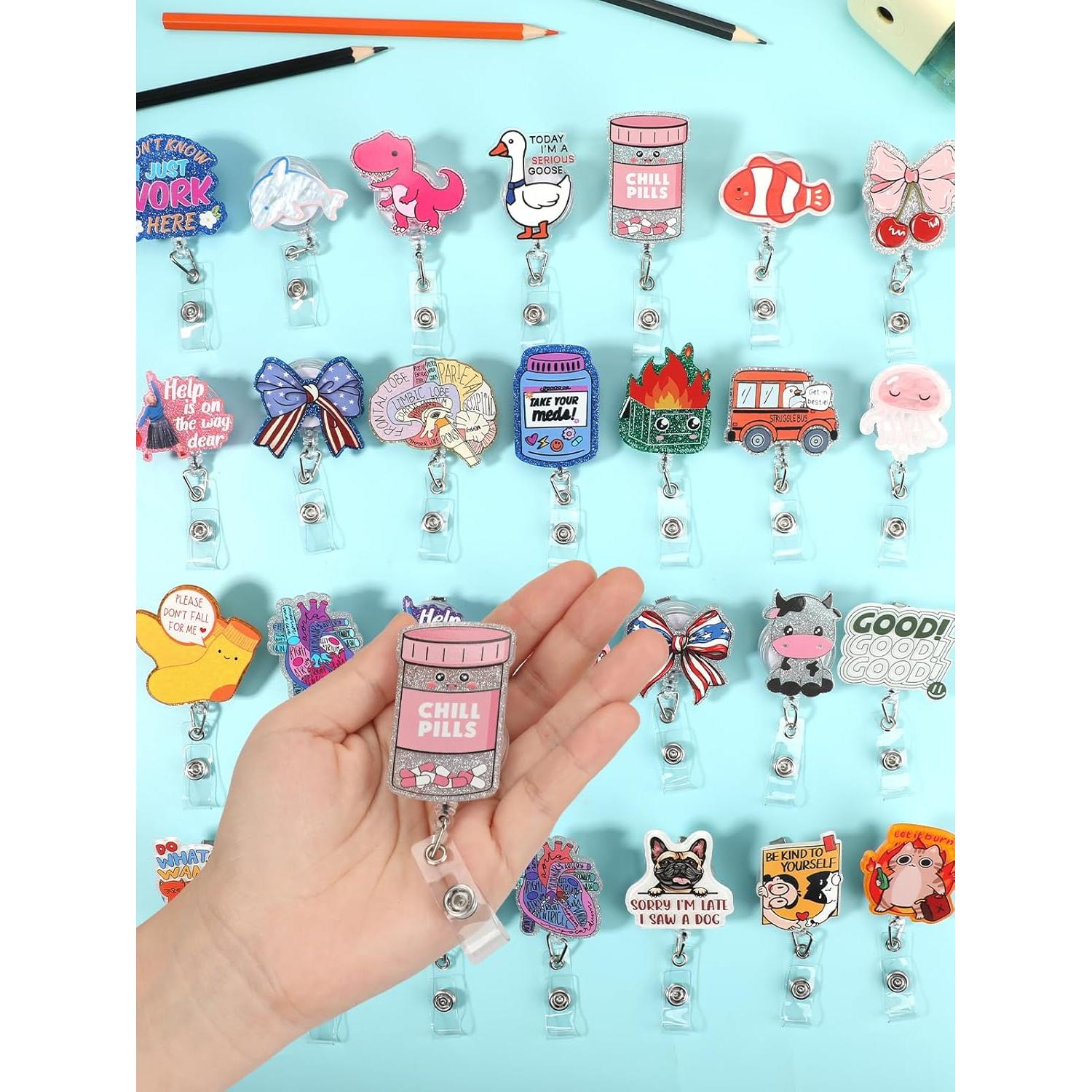 Carrete de Identificación Retráctil Zugzwang con Clip Cocodrilo