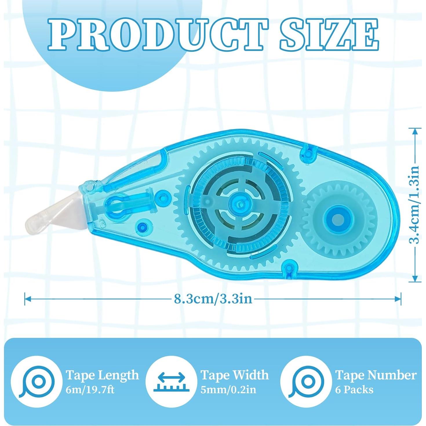 Cinta Correctora TELEXSUN 5mm x 8m, Suave y Precisa